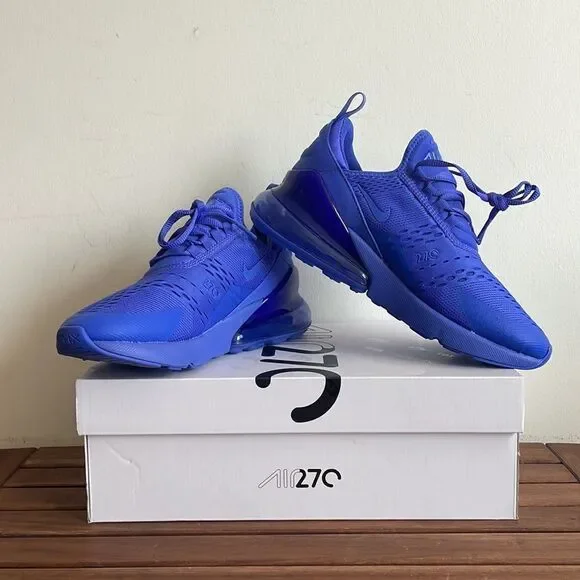 Athletic Shoes Nike Air Max 270 Ultramarine Womens Nike Air Max 270  Ultramarine Blue Womens Size US 7-9 Casual Sneakers Rare New✅